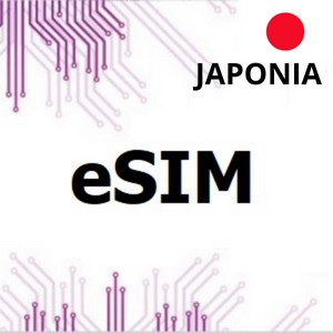 Internet za granicą, eSIM Japonia 30 dni 30GB