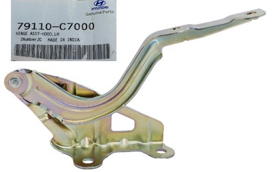 Hyundai оригінальний номер петля капот лівий перед i20 ii 79110c7000 фото №1