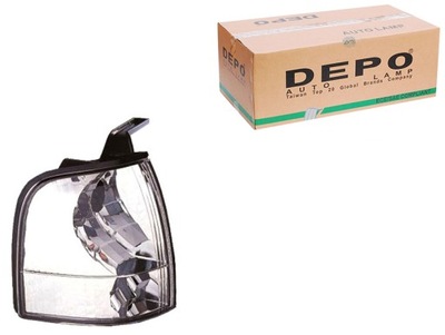 Лампа поворотник прозорий ford ranger фото №1