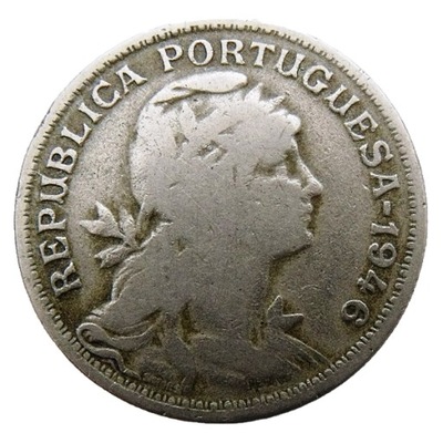 PORTUGALIA 50 CENTAVOS 1946