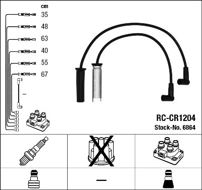 RC-CR1204 6864 NGK 