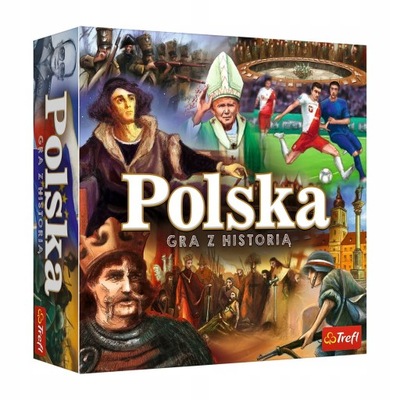 POLSKA GRA Z HISTORIĄ PLANSZOWA HISTORYCZNA TREFL