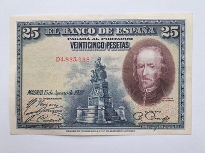 HISZPANIA - 25 PESETAS 1928