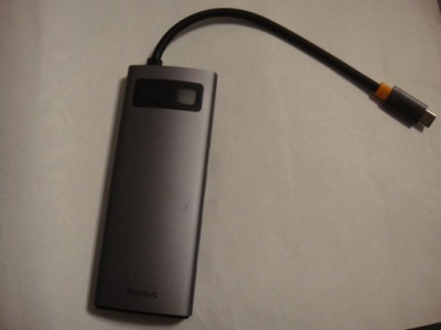 BASEUS HUB DOCKING STATION 7IN1 USB-C 2XUSB 3.0 HDMI USB 2.0 USB-C HDMI SD