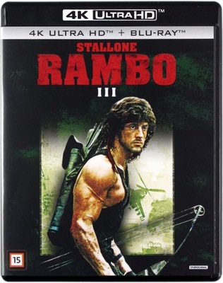 RAMBO 3 (BLU-RAY 4K)+(BLU-RAY)