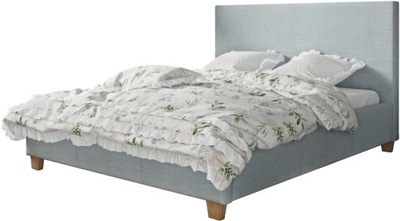 Proste łóżko tapicerowane BASIC 160x200cm
