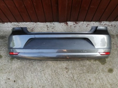 Бампер задняя задний vw polo v 6c6807421 фото №1