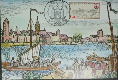 Niemcy 4 pocztówki 1982 r.[77