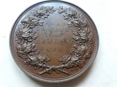 England, Medal Londini 1862 Honoris Causa, Wiedeń, Inst. Geolog.