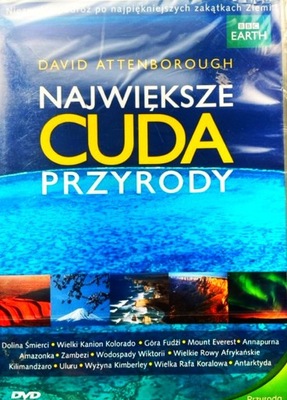 Dvd: NAJWIĘKSZE CUDA PRZYRODY - BBC EARTH