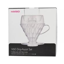 Hario V602 Drip-Assist Set dripper+nakładka+filtry
