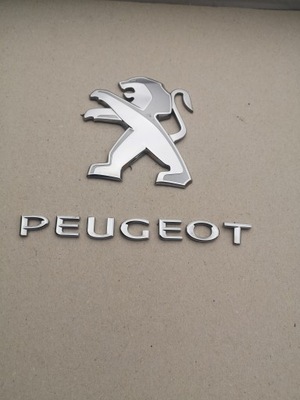 PEUGEOT RIFTER INSIGNIA LOGOTIPO EMBLEMA PARTE TRASERA 2020-  