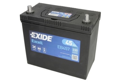 АКУМУЛЯТОР EXIDE 12V 45AH/330A EXCELL L+