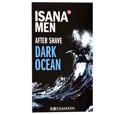 ISANA MEN After Shave Dark Ocean woda po goleniu