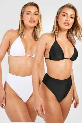 BIKINI S8J NE7__46 BOOHOO CZARNY DÓŁ