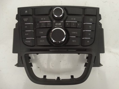 Панель управление радио cd400 opel meriva b 13346043 фото №1