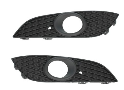 Opel astra h lift решётка бампера противотуманной фары комплект фото №1