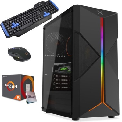 PC GAMER RYZEN 5 5500 16GB 512GB SSD GTX1660 SUPER