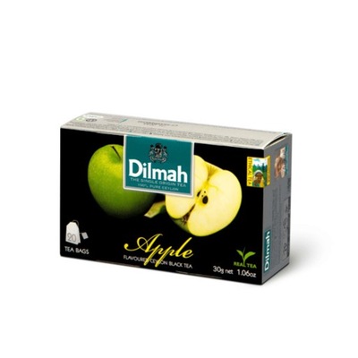 Herbata Dilmah Apple 20x1,5g ekspresowa czarna