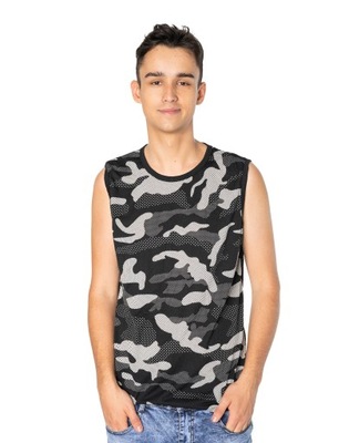 Koszulka Męska Bez Rękawów Tank Top Moro 065-3 r M