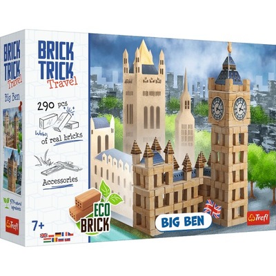 Klocki ceramiczne Brick Trick Travel Big Ben Trefl