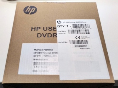 HP USB External DVDRW Drive