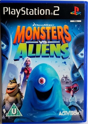 MONSTERS VS ALIENS PS2 POTWORY KONTRA OBCY jNOWA