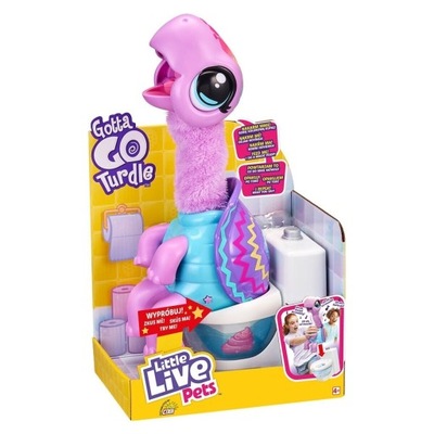 Little Live Pets Żółw sherbet robi kupkę cobi Rekl