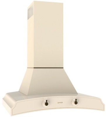 Okap Ścienny Wertykalny Retro GORENJE DK63MCLI BEŻOWY