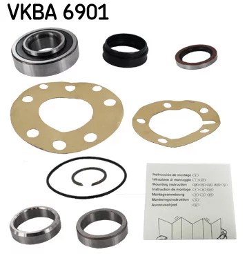 SKF TENSOR DE BOMBA VKBA6901 JUEGO COJINETE RUEDAS  