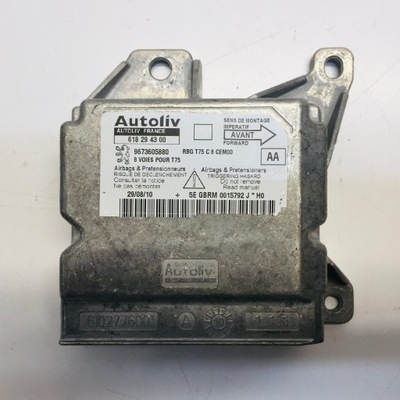 Датчик air bag 9673605880 peugeot rcz фото №1