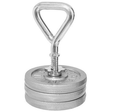 Kettlebell regulowany 17,5 kg (gryf + obciążenie 3x 5 kg)