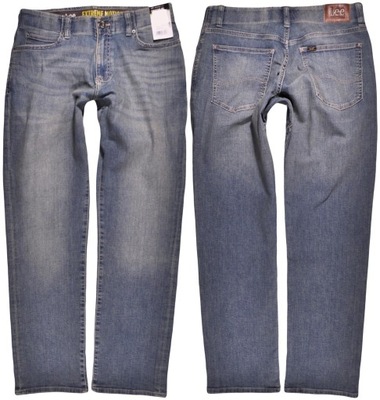 LEE spodnie REGULAR jeans STRAIGHT FIT _ W36 L30