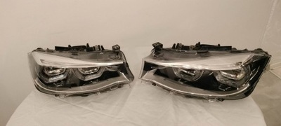 Лампа права ліва адаптивний led bmw f34 lci lift kpl 7470441 7470442 фото №1