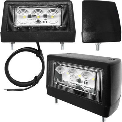 LAMPA OŚWIETLENIA TABLICY REJESTRACYJNEJ 6 LED