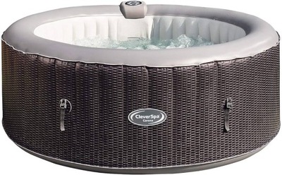 Jacuzzi ogrodowe Cleverspa CORONA wbudowana pompą