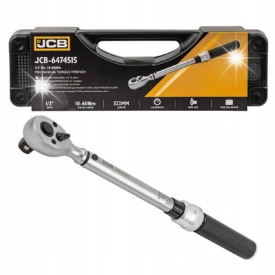 Klucz dynamometryczny 1/2 10-60Nm