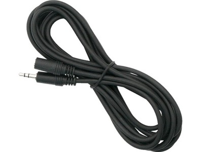 Kabel audio mini-Jack 3,5mm gniazdo-wtyk 2,5m