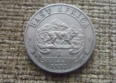 Afryka Wschodnia Brytyjska 1 szyling 1952