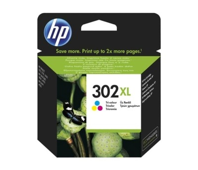 Tusz do drukarki HP 302XL CMY do 330 stron Instant Ink