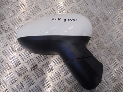 Kia rio iii зеркало правое 3 pin 11- фото №1