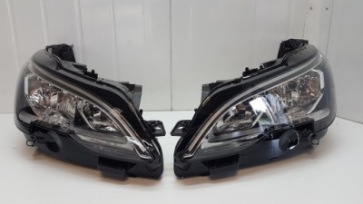 Peugeot 3008 ,5008 ii lift лампа перед передня ліва права з led europa фото №1