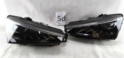 Skoda scala full led лівий правий фара лампа 657941015a 657941016a kpl фото №1