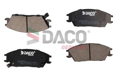 КОЛОДКИ ТОРМОЗНЫЕ DACO- HYUNDAI GETZ (TB) 09/02-