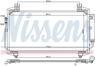 AUŠINTUVAS KONDICIONAVIMO NISSENS 940936 