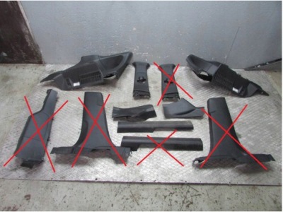 Qashqai iii j12 1.3 21r защита стойка накладка фото №1