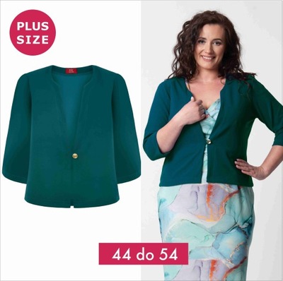 Eleganckie Bolerko Plus Size poduszki 5XL 50