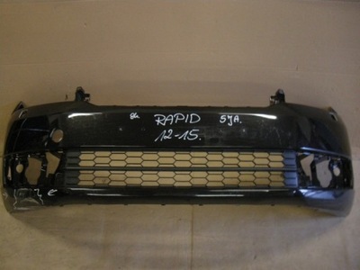 Skoda rapid 5ja 2012 бампер перед фото №1