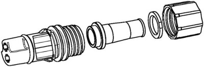 ГНЕЗДО ФИШКИ EASYCONN, ILOŚĆ PINÓW/ILOŚĆ PINÓW AKTYWNYCH 2, 24V HELLA