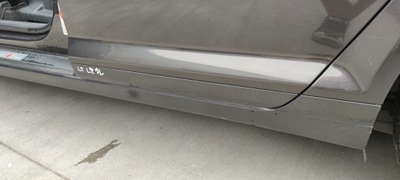 Молдинг дверь левый задняя audi a3 8p lift 5d lz7l фото №1